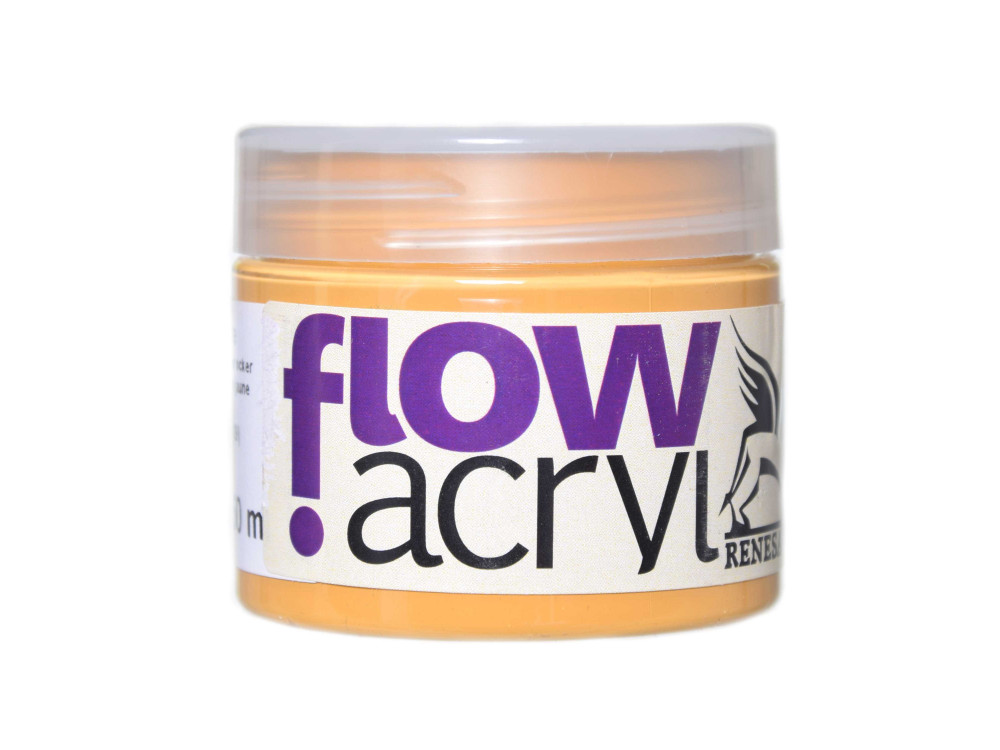 Farba akrylowa Flow Acryl - Renesans - 09, yellow ochre, 50 ml