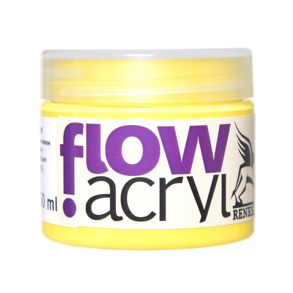 Farba akrylowa Flow Acryl - Renesans - 05, primary yellow, 50 ml