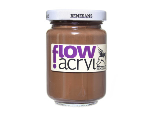 Farba akrylowa Flow Acryl - Renesans - 32, raw umber, 125 ml