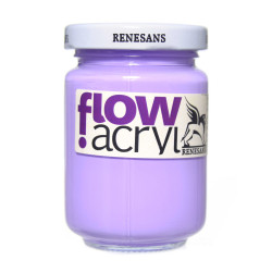 Acrylic paint Flow - Renesans - 29, lavender, 125 ml