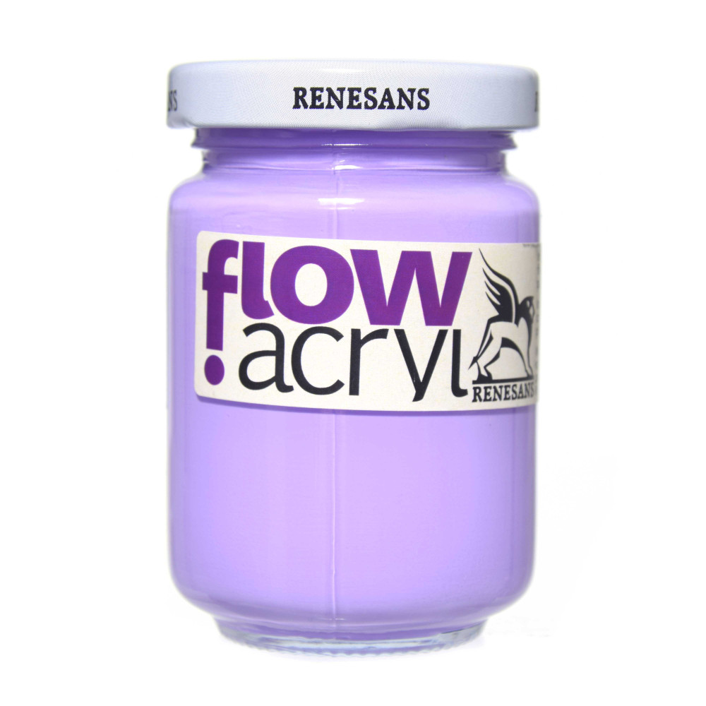 Acrylic paint Flow - Renesans - 29, lavender, 125 ml