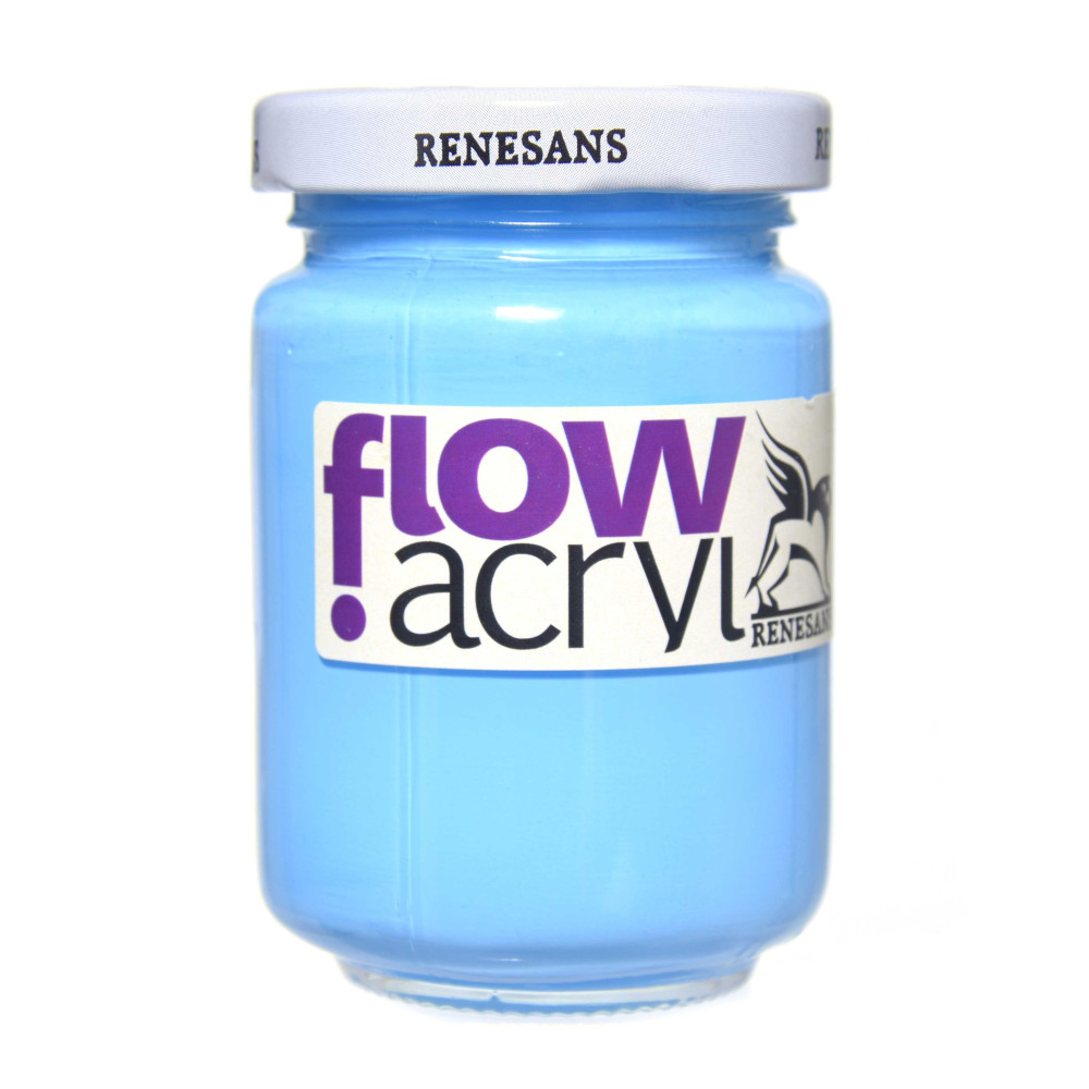 Farba akrylowa Flow Acryl - Renesans - 23, sky blue, 125 ml