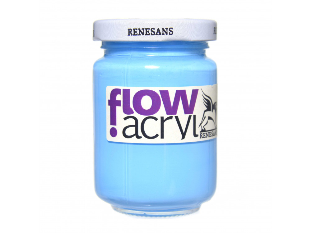 Farba akrylowa Flow Acryl - Renesans - 23, sky blue, 125 ml