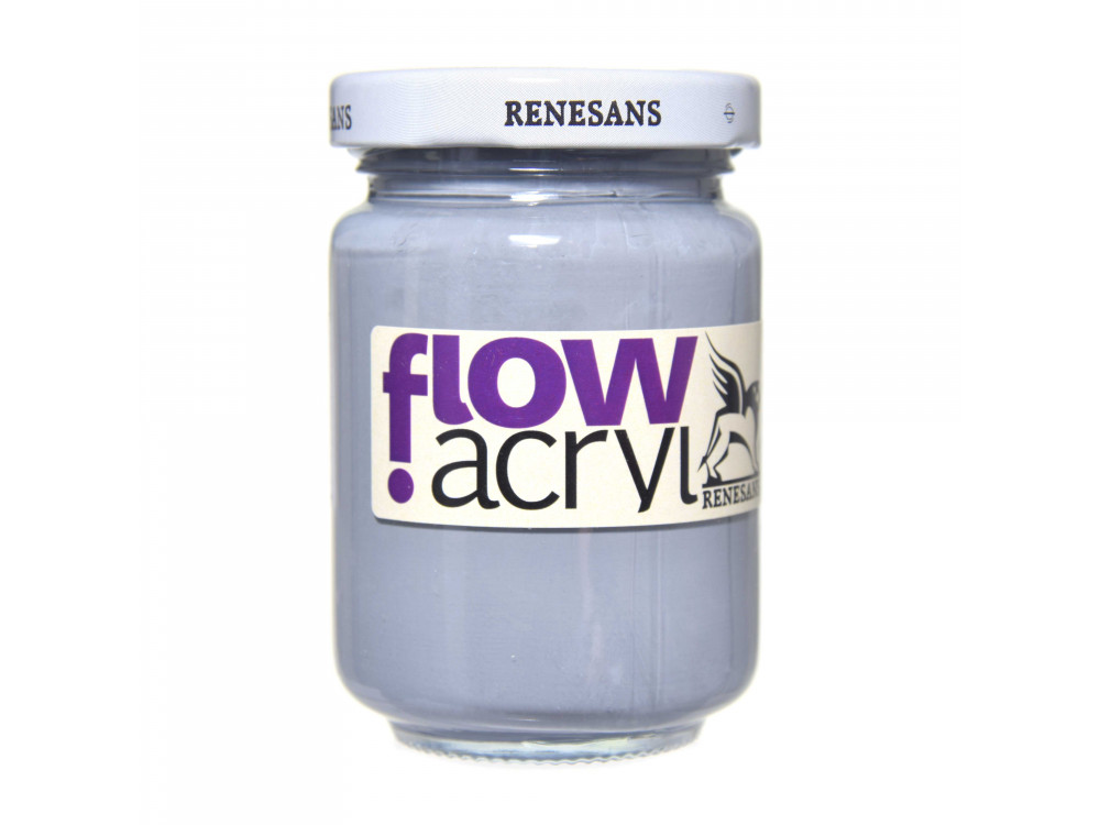 Acrylic paint Flow - Renesans - 14, grey, 125 ml