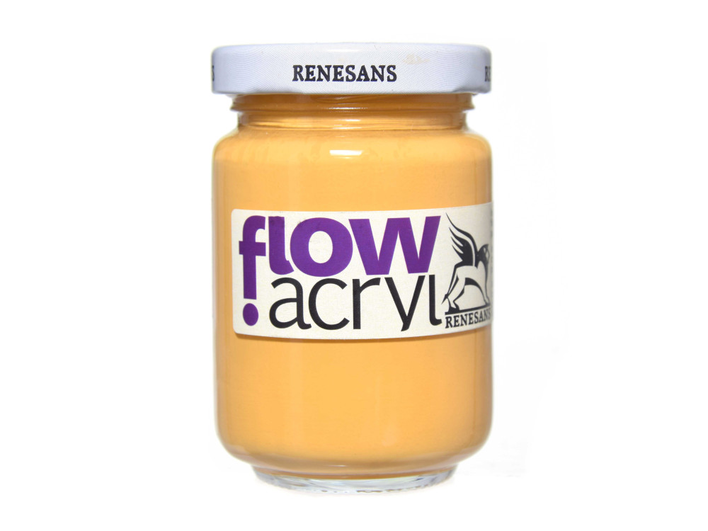 Farba akrylowa Flow Acryl - Renesans - 09, yellow ochre, 125 ml