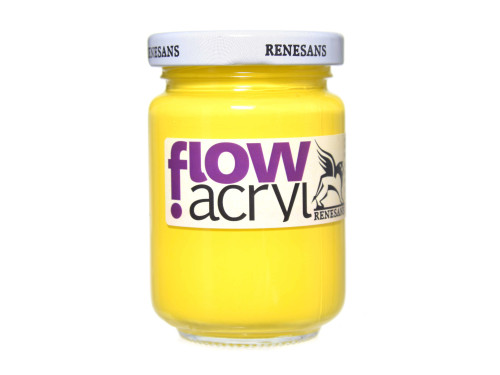 Farba akrylowa Flow Acryl - Renesans - 05, primary yellow, 125 ml