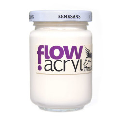 Farba akrylowa Flow Acryl - Renesans - 02, ivory white, 125 ml