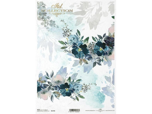 Papier do decoupage A4 - ITD Collection - ryżowy, R1730