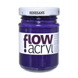 Acrylic paint Flow - Renesans - 30, violet, 125 ml
