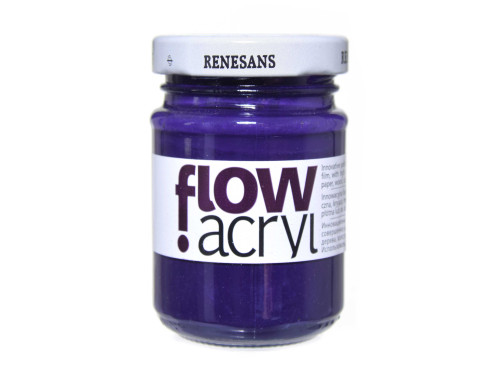 Farba akrylowa Flow Acryl - Renesans - 30, violet, 125 ml