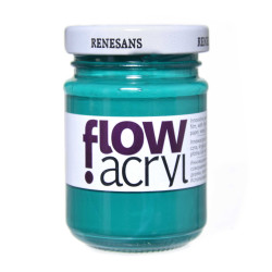 Farba akrylowa Flow Acryl - Renesans - 20, phthalo green, 125 ml