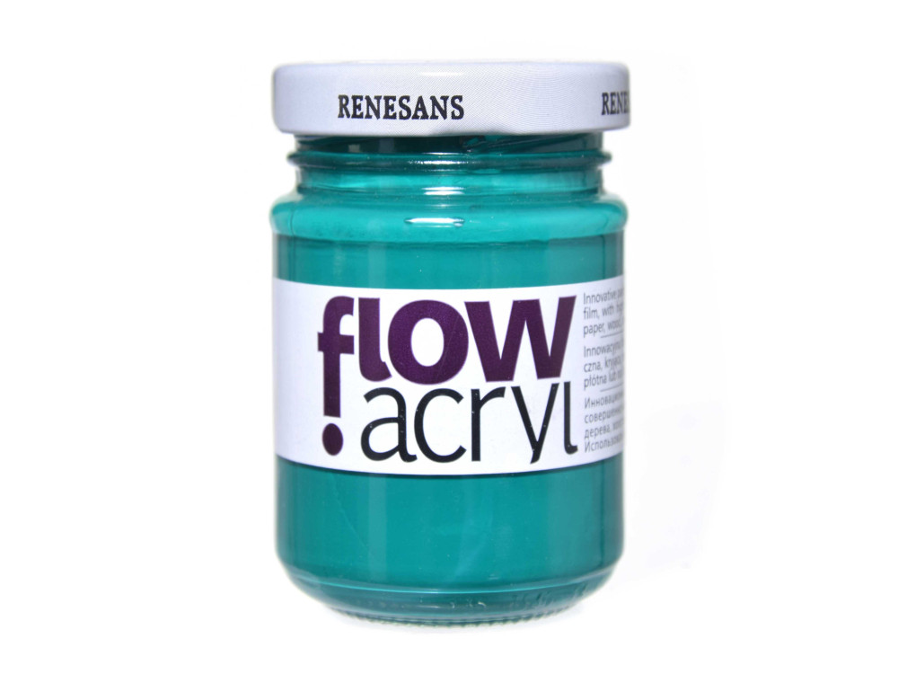 Farba akrylowa Flow Acryl - Renesans - 20, phthalo green, 125 ml
