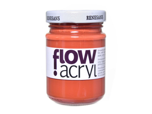 Farba akrylowa Flow Acryl - Renesans - 11, red ochre, 125 ml