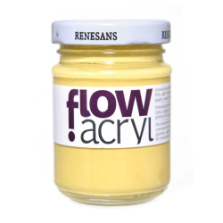 Acrylic paint Flow - Renesans - 08, naples yellow, 125 ml