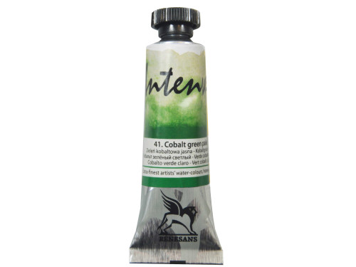 Farba akwarelowa Intense Water - Renesans - 41, cobalt green pale, 15 ml