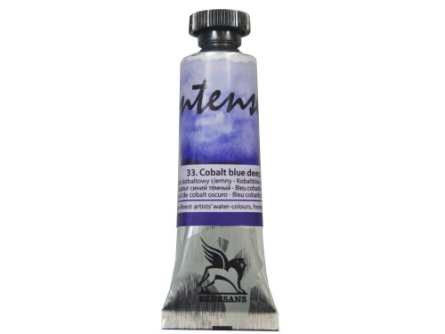 Farba akwarelowa Intense Water - Renesans - 33, cobalt deep blue, 15 ml