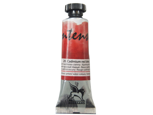 Farba akwarelowa Intense Water - Renesans - 20, cadmium deep red, 15 ml