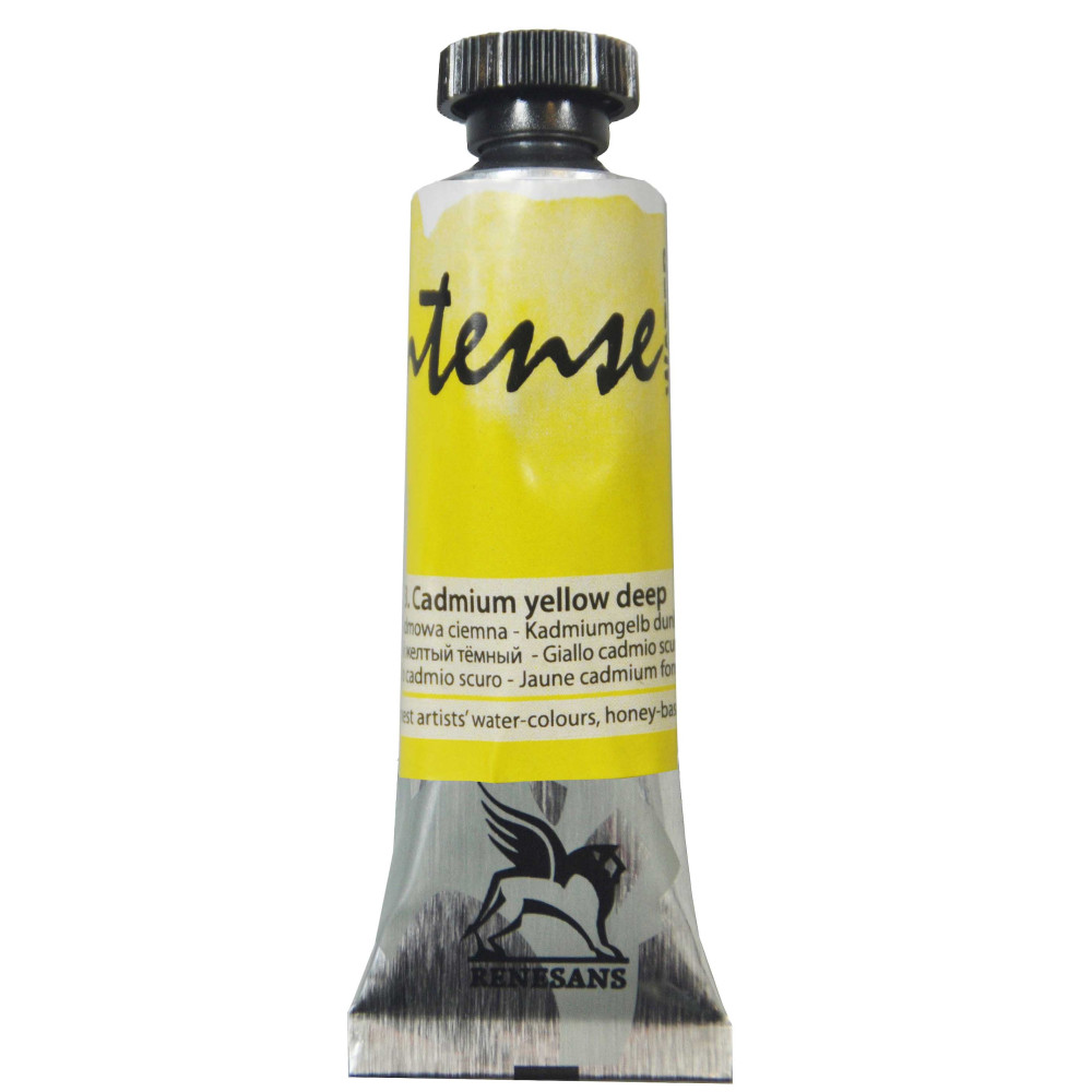 Farba akwarelowa Intense Water - Renesans - 13, cadmium deep yellow, 15 ml