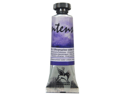 Farba akwarelowa Intense Water - Renesans - 26, ultramarine violet, 15 ml