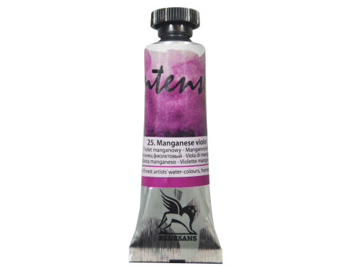 Watercolor paint Intense - Renesans - 25, manganese violet, 15 ml