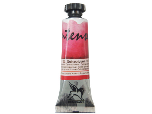 Farba akwarelowa Intense Water - Renesans - 23, quinacridone red, 15 ml