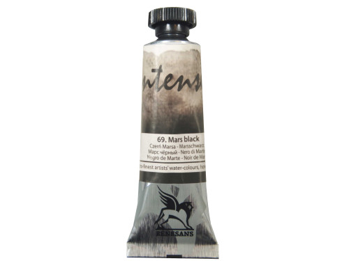 Farba akwarelowa Intense Water - Renesans - 69, Mars black, 15 ml