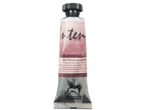 Watercolor paint Intense - Renesans - 64, perylene violet, 15 ml