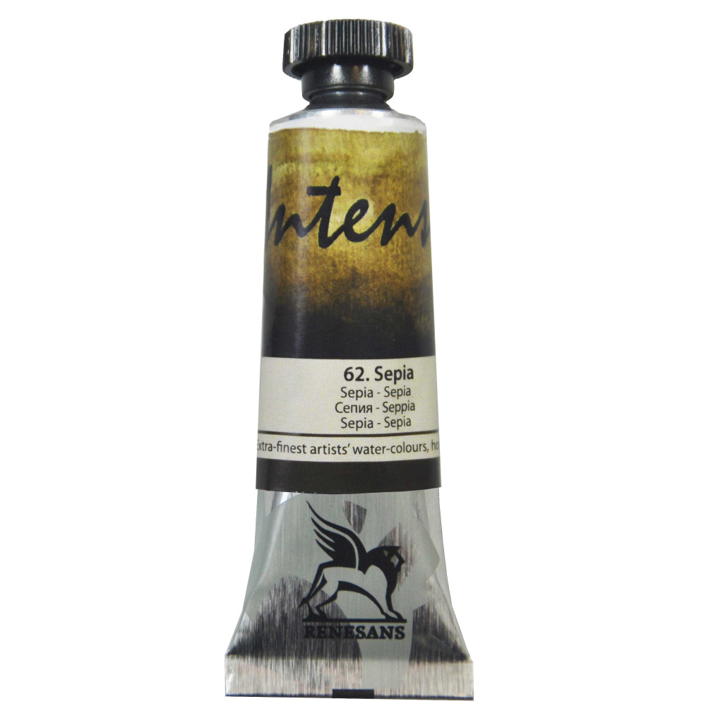 Farba akwarelowa Intense Water - Renesans - 62, sepia, 15 ml