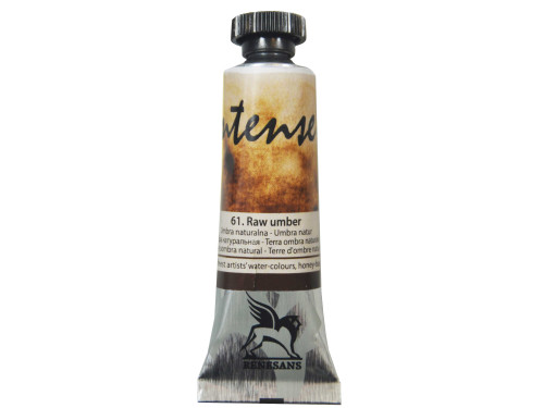 Watercolor paint Intense - Renesans - 61, raw umber, 15 ml