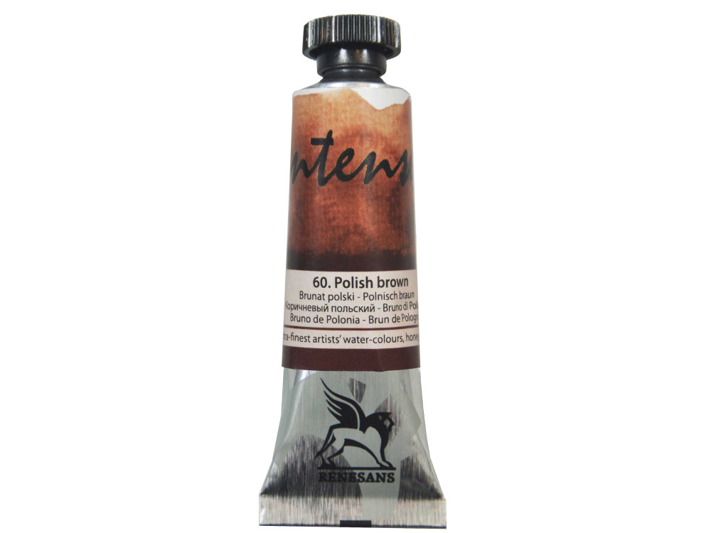 Watercolor paint Intense - Renesans - 60, polish brown, 15 ml