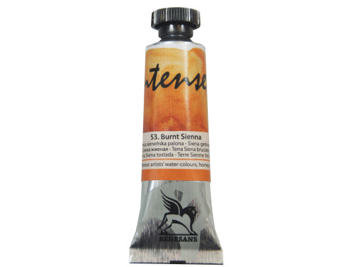 Watercolor paint Intense - Renesans - 53, burnt sienna, 15 ml