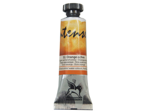 Farba akwarelowa Intense Water - Renesans - 52, orange ochre, 15 ml