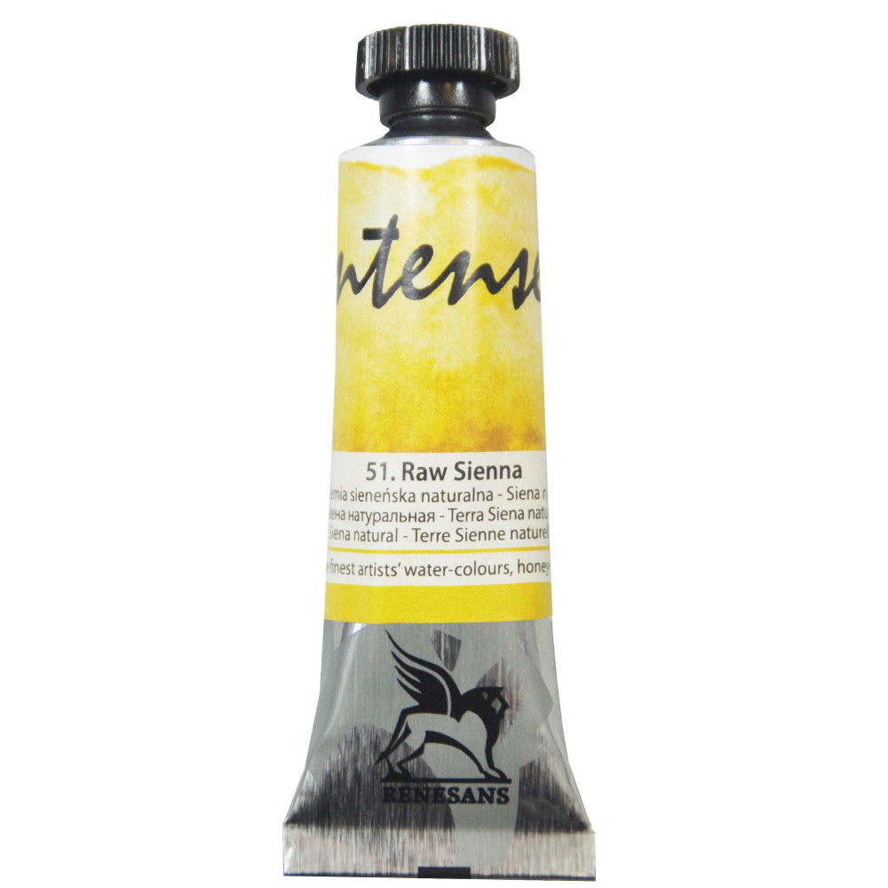 Farba akwarelowa Intense Water - Renesans - 51, raw sienna, 15 ml