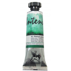Farba akwarelowa Intense Water - Renesans - 42, phthalo green, 15 ml