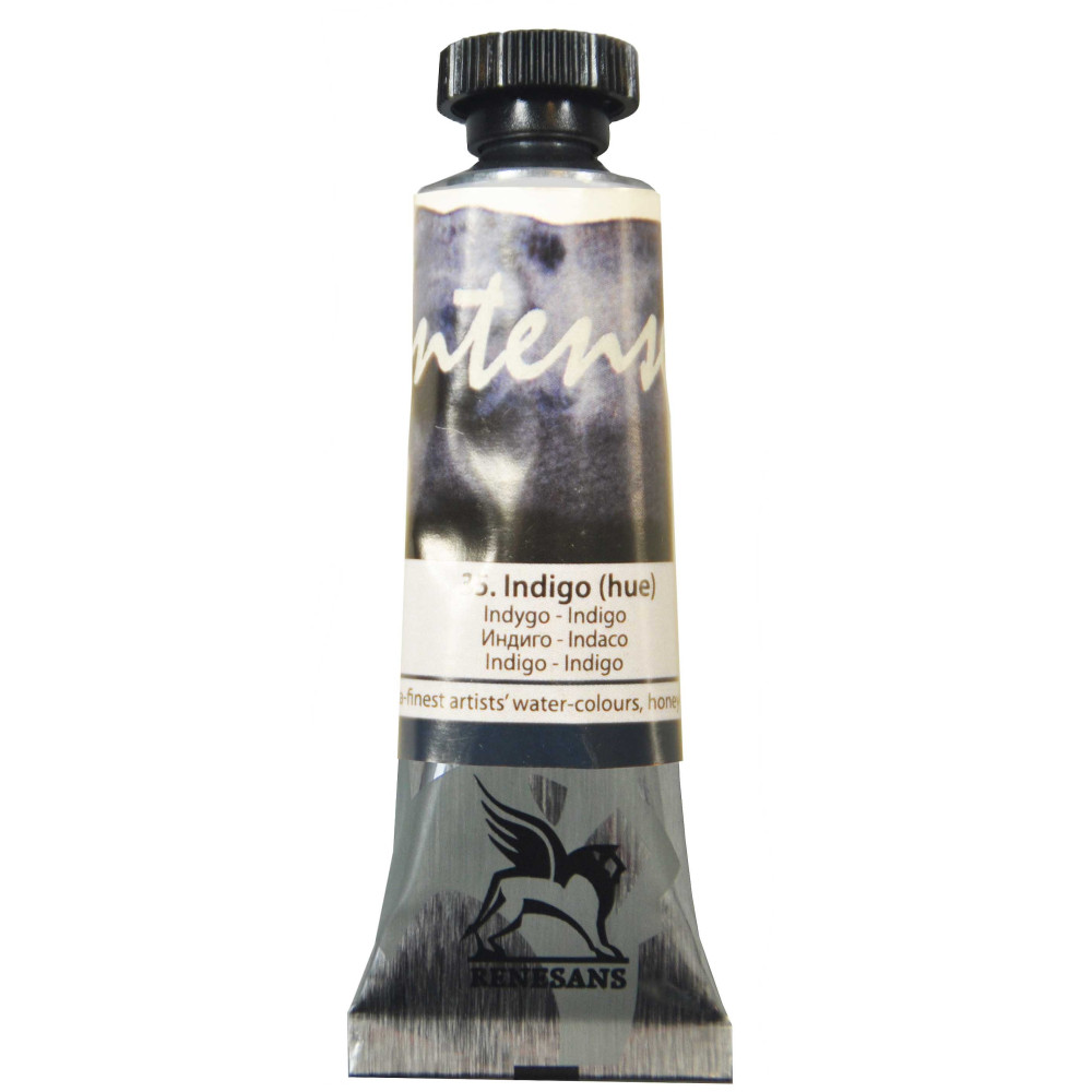 Farba akwarelowa Intense Water - Renesans - 35, indigo, 15 ml