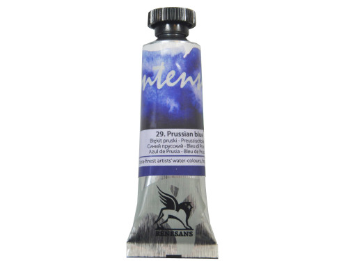 Watercolor paint Intense - Renesans - 29, prussian blue, 15 ml