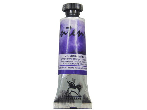 Watercolor paint Intense - Renesans - 28, ultramarine blue, 15 ml