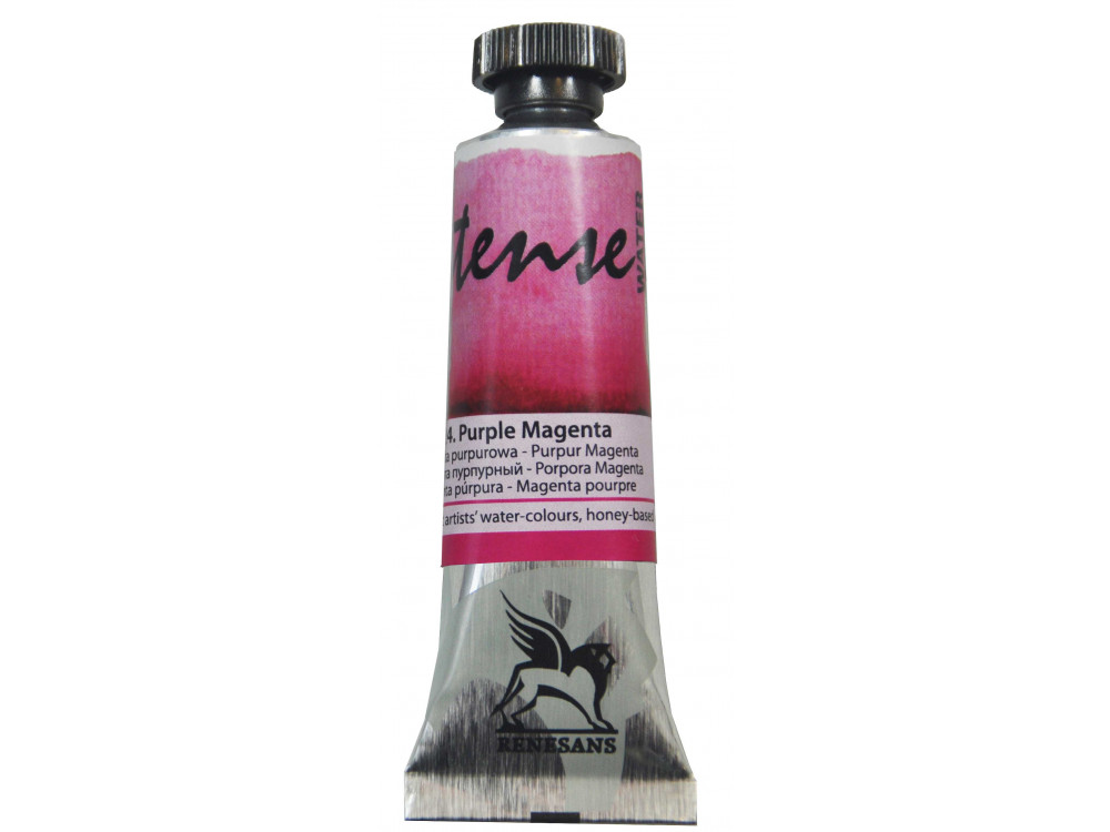 Farba akwarelowa Intense Water - Renesans - 24, purple magenta, 15 ml