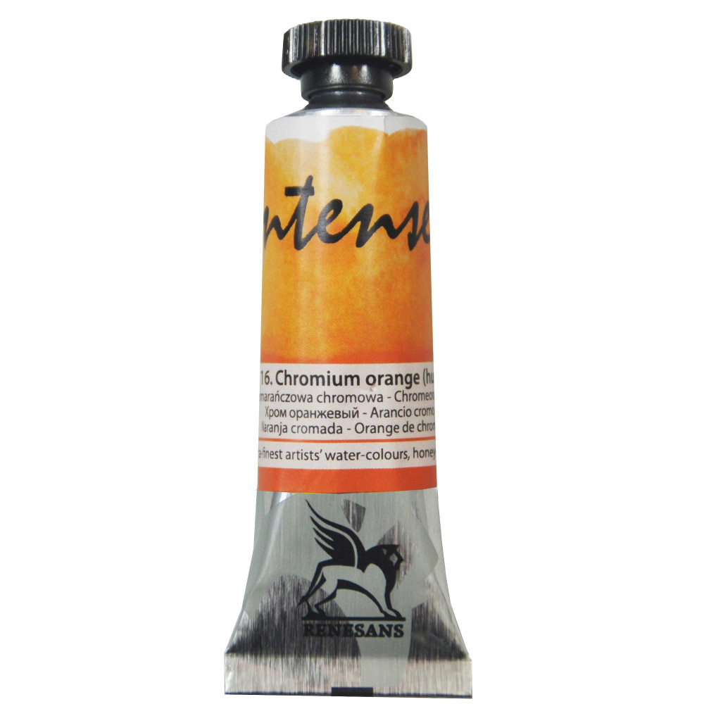 Farba akwarelowa Intense Water - Renesans - 16, chromium orange, 15 ml
