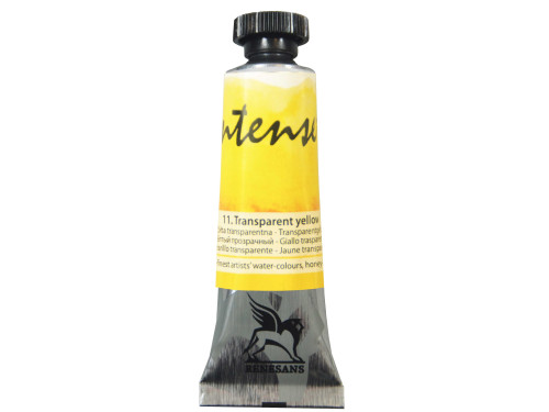 Watercolor paint Intense - Renesans - 11, transparent yellow, 15 ml