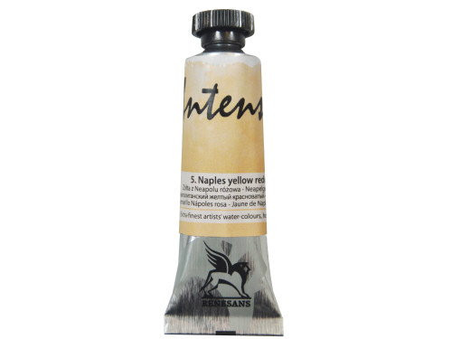 Watercolor paint Intense - Renesans - 5, Naples yellow reddish, 15 ml