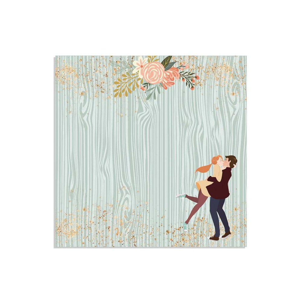 Block of scrapbooking papers 30 x 30 cm - Stamperia - Love Story