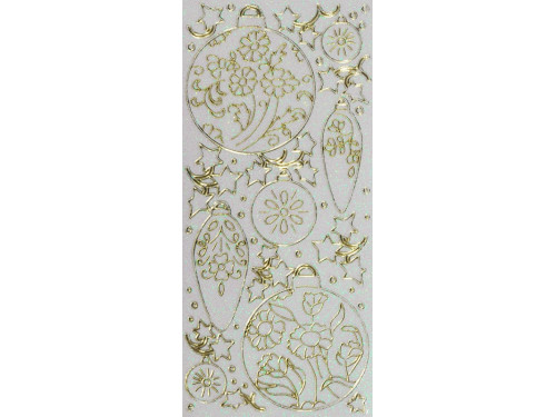 Transparent Sticker - Christmas Boubles 2034