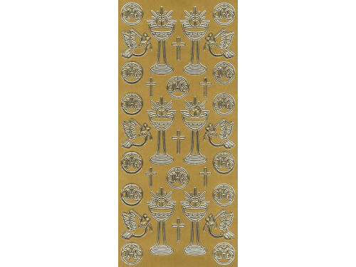 Stickers - IHS Grail 789 Gold