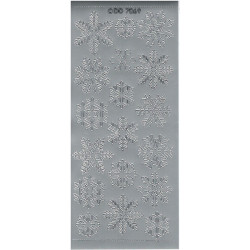 Stickers - Snowflakes 7069 Silver