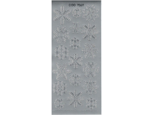 Stickers - Snowflakes 7069 Silver