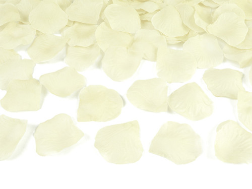 Rose petals in bag - cream, 100 pcs.