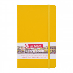Sketch Book 13 x 21 cm - Talens Art Creation - Golden Yellow, 140g, 80 sheets