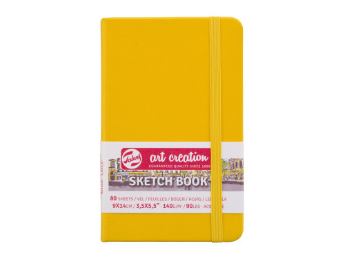 Sketch Book 9 x 14 cm - Talens Art Creation - Golden Yellow, 140g, 80 sheets