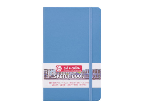 Sketch Book 13 x 21 cm - Talens Art Creation - Lake Blue, 140g, 80 sheets